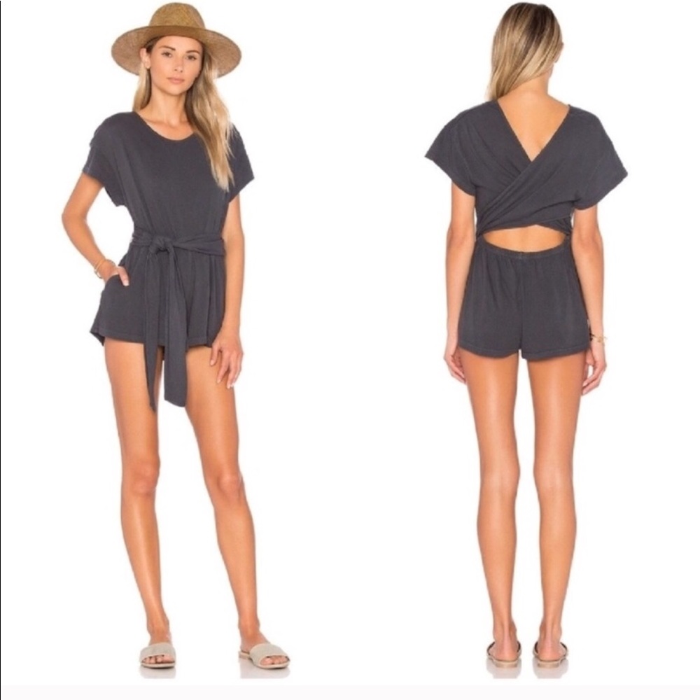 Free people Navy romper